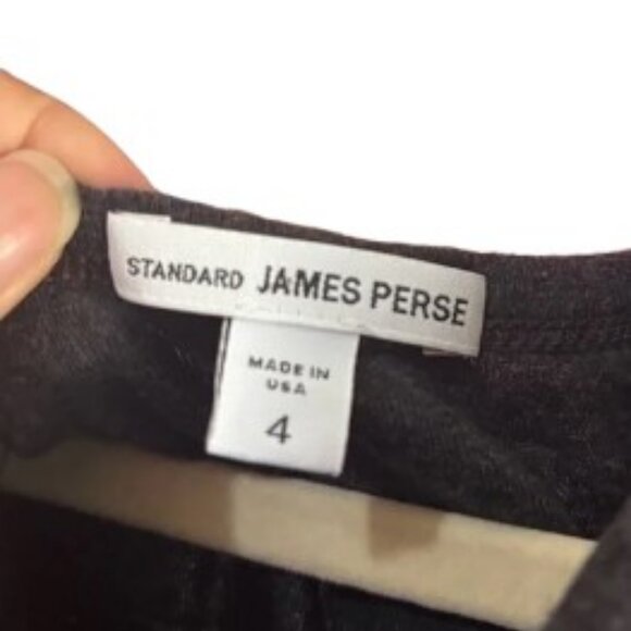 James Perse sleeveless maxi dress black women's size 4 - Picture 4 of 4